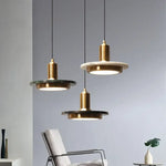 Glass Ceiling Pendant Light Chandelier for Modern Luxury Hotel Dining Lobby