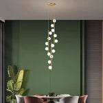 Nordic Home Decoration Stair Chandelier Living Room Dining Pendant Lights Ceiling Light Indoor Lighting
