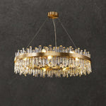 Crystal LED Chandelier for Luxurious Living & Dining Spaces