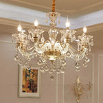 European Crystal Chandelier: Simple Fashion for Living, Dining, Bedroom & Villa