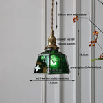 Glass LED Pendant Lights for Home Decor - Modern Hanging Lamp