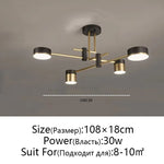 Nordic Chandelier: Luxury Modern Minimalist Living Room Dining Room Bedroom Lamp