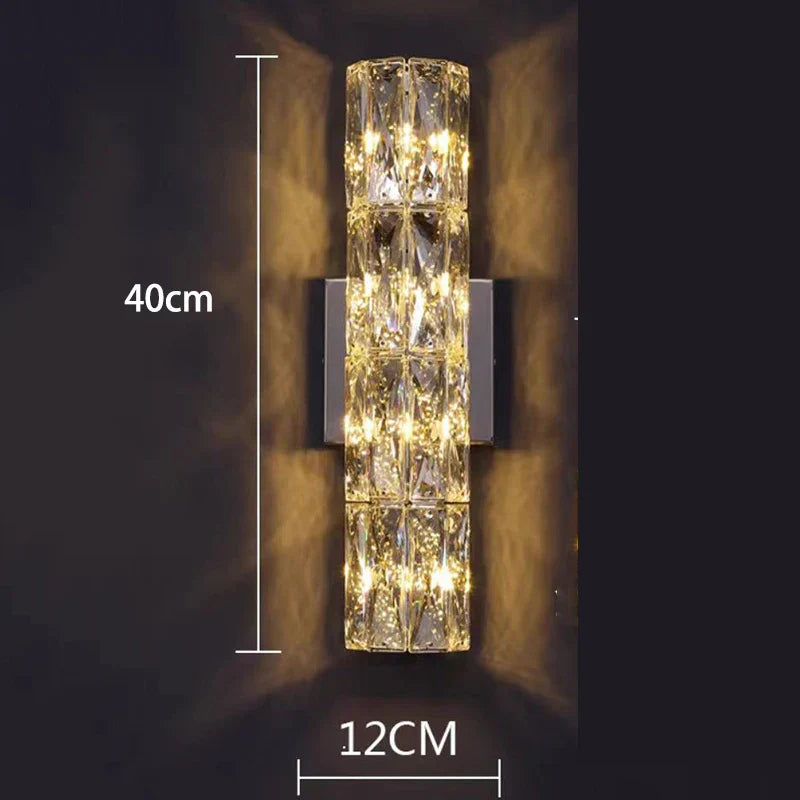 Crystal Chandelier: Elegant Living Room & Stair Pendant Light