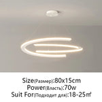Modern Luxury Chandelier: Minimalist Nordic Living Room Pendant Lamp