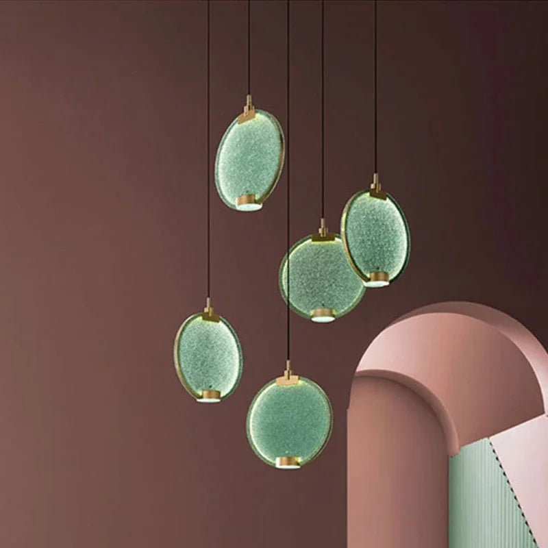 Nordic LED Pendant Lights for Living Room Dining Hall Chandelier Bedroom Lighting