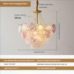 Modern Crystal Pearl Chandelier for Living Room, Bedroom, Dining Room