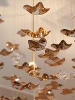 DIY Sand Sea Chandelier