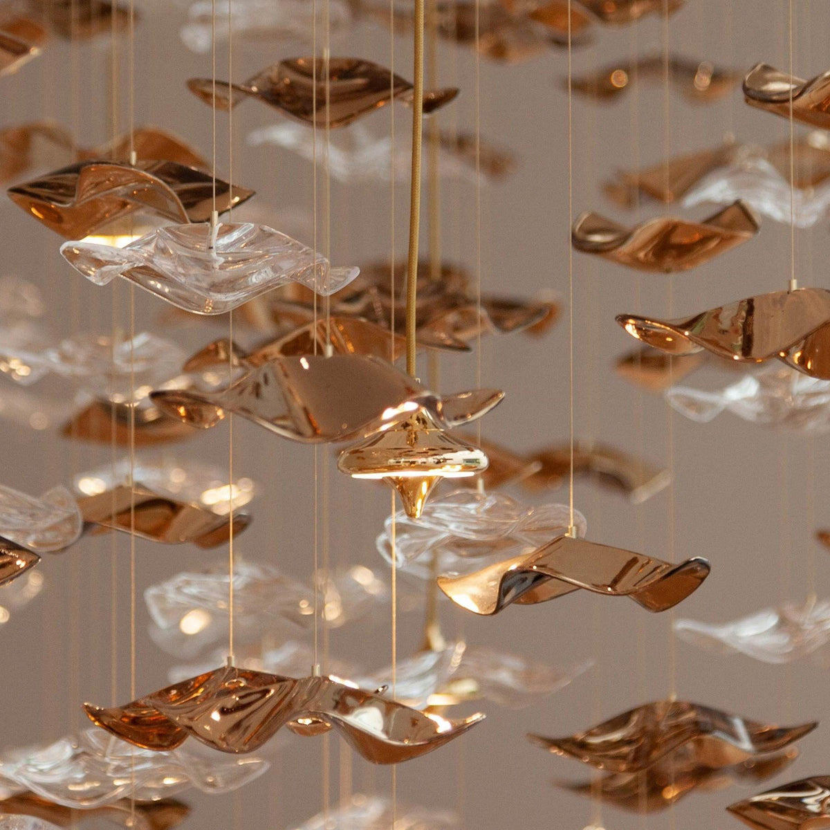 DIY Sand Sea Chandelier