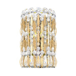 Sarella Wall Sconce, 2-Light, Heirloom Gold, Clear Swarovski Crystal, 11"H (RS8333N-22S 1HWXR3)