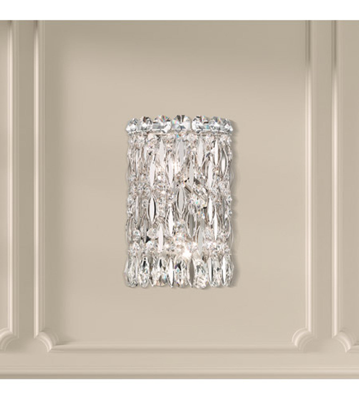Sarella Wall Sconce, 2-Light, Heirloom Gold, Clear Swarovski Crystal, 11"H (RS8333N-22S 1HWXR3)
