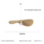 Nordic E27 Pendant Chandelier: Minimalist LED Lighting for Dining Room and Bar