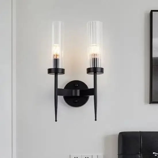 Nordic Copper Gold Wall Lamp for Home Bedroom Living Room