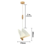 Butterfly LED Pendant Light for Bedroom and Living Room Decor
