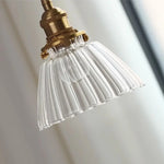 Afralia™ Clear Glass Nordic Pendant Light Fixture: Modern Simple Hanging Lamp