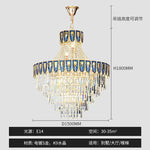Shell Art Color Chandelier Luxury Lighting for Living & Dining Rooms