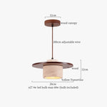 Yellow Travertine LED Pendant Lamp for Dining Living Room Kitchen Cafe