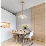 Green Glass LED Pendant Lights | Nordic Modern Kitchen Hanging Lamp Fixtures