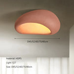 Wabi Sabi LED Ceiling Light White Gray Chandelier for Living Dining Bedroom