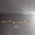 LED Pendant Chandeliers for Modern Living and Dining Room Lighting