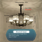 Luxury Crystal Chandelier for Living Room Dining Bedroom Hall Home Lighting
