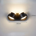 Nordic LED Wall Lamp for Bedroom Study Living Room Indoor Sconce Lighting