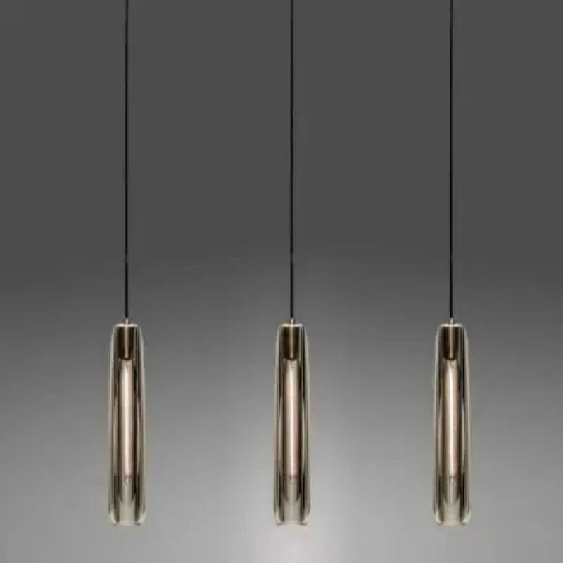 Crystal Tulip Chandelier: Postmodern American Style Bedroom Bar Bedside Light