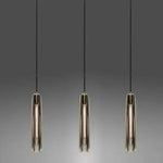 Crystal Tulip Chandelier: Postmodern American Style Bedroom Bar Bedside Light