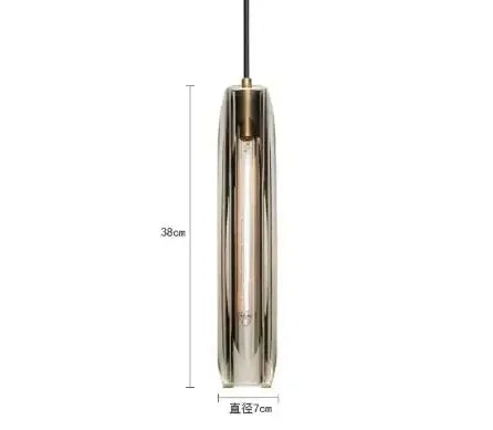 Crystal Tulip Chandelier: Postmodern American Style Bedroom Bar Bedside Light