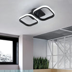 Acrylic LED Ceiling Lamp: Modern Nordic Chandelier for Living Dining Room & Aisle