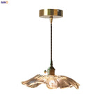 Nordic Brass Glass LED Pendant Lamp for Home Decor