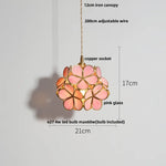 Clear Glass Copper LED Pendant Lamp for Home Decor and Lighting