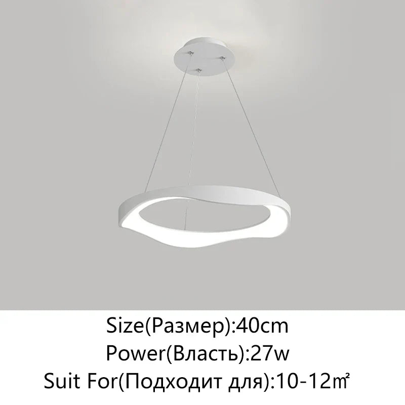 Minimalist LED Pendant Lamp for Living Room, Bedroom, and Restaurant