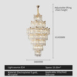 Modern Crystal Chandelier | Luxury Living Room Diningroom Bedroom Lamp