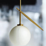 Cherry Glass Pendant Lights: Nordic Red/White Lamp for Home Decor & Lighting