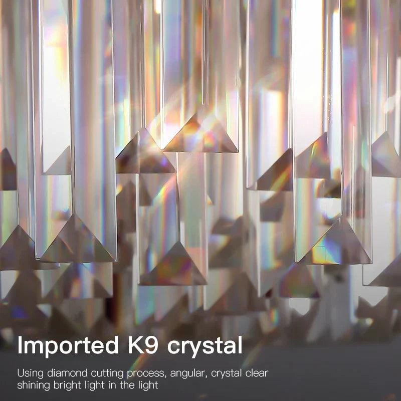 Crystal Chandelier: Postmodern Living Room Dining Bedroom Lamp, Luxury & Creative