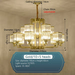 Luxury Crystal Chandelier for Living Room Dining Bedroom Hall Home Lighting