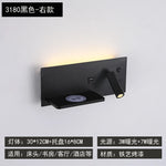 Wireless Charger Adjustable Headboard Spotlights