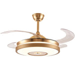 42" LED Ceiling Fan with Remote, 6 Speeds & Reversible Light