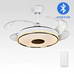 90 Modern Ceiling Fan with Bluetooth Speaker, LED Light, and Remote Control