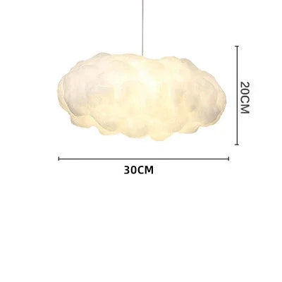 Cloud Cotton Pendant Light Chandelier for Living Dining Room