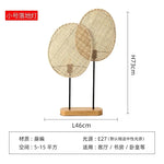 Hand-Woven Rattan Wall Lamp for Japanese Inspired Decor