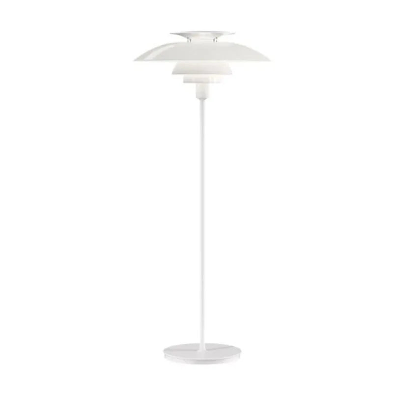 Nordic Metal Glass Floor Lamp with E27 Bulb