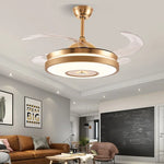42" LED Ceiling Fan with Remote, 6 Speeds & Reversible Light