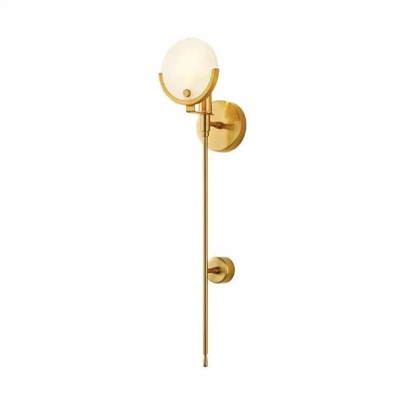 Copper Marble LED Wall Lamp | Home Decoration Lighting for Bedroom Living Room