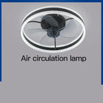 7-Leaf Tri-Color Fan Lights: Modern Energy-Saving Ceiling Fan LED for Living, Bedroom, Dining