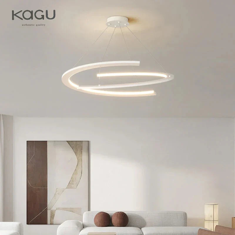 Modern Luxury Chandelier: Minimalist Nordic Living Room Pendant Lamp