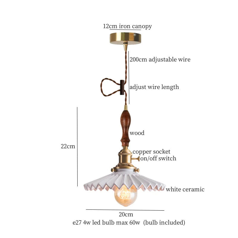 Afralia™ Nordic Glass LED Pendant Light for Kitchen Living Room Bedroom