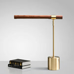 Linear Wood LED Floor Lamp | Modern Minimalist Designer Vertical Loft Floor Light