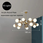 Flower Branch Series Chandelier: Multicolored Kids Room & Bedroom Lighting Fixtures
