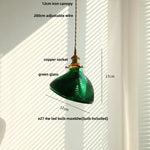 Clear Glass LED Pendant Light for Reading Living Dining Room